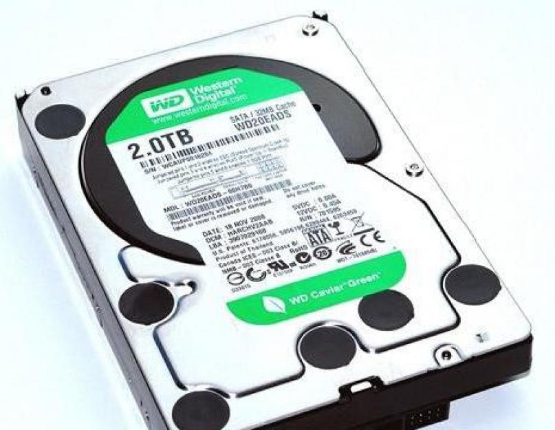 Какой тип жесткого диска лучше. Емкость HDD