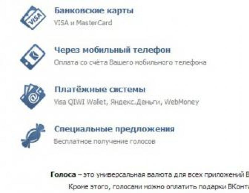 Как передать голоса в контакте другу. Диалоговое окно «передача голосов»