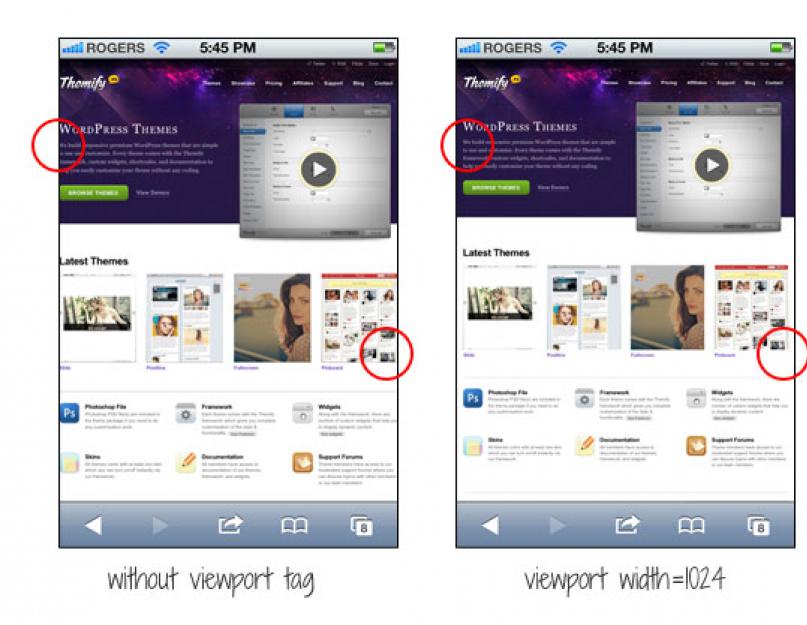 Viewport для мобильных устройств. Что такое viewport? Использование мета тега viewport в неадаптивном шаблоне