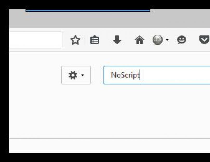 NoScript описание работы. NoScript настройки расширения