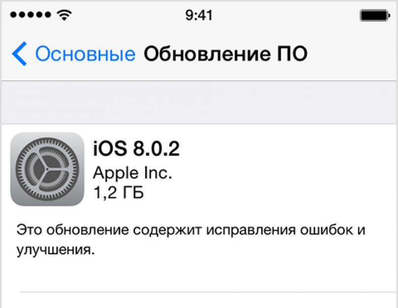 Обновление ios по сотовой сети. Обновляем iPhone без проблем