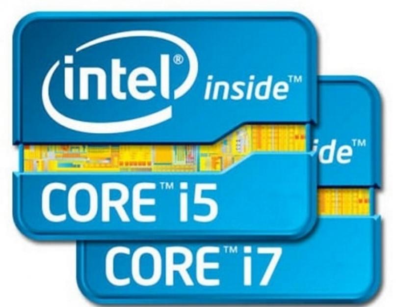 Сравнение процессоров интел i7 i5 i3 таблица. Какой Intel процессор выбрать - Core i3, i5 или i7