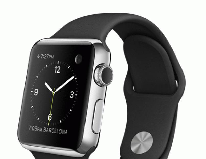 Отличия часов apple iwatch. Главное отличие гаджетов