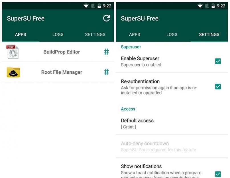 Программы для использования root прав. Бесплатные утилиты для получения прав root на Андроид