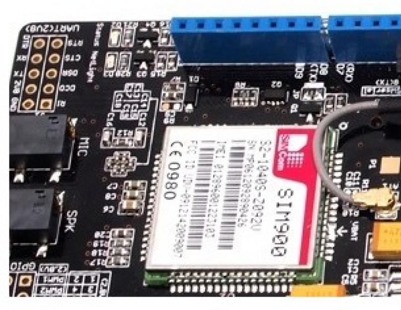 Gsm модем sim900 на arduino своими руками. Что мы имеем после прошивки