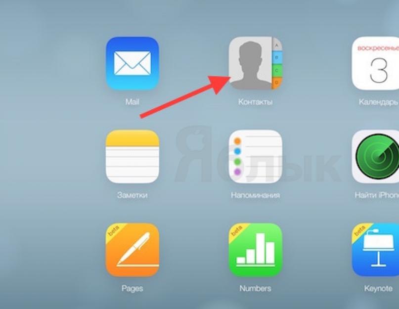 Как восстановить контакты в айфоне 4s. Как восстановить контакты из iCloud на iPhone или iPad