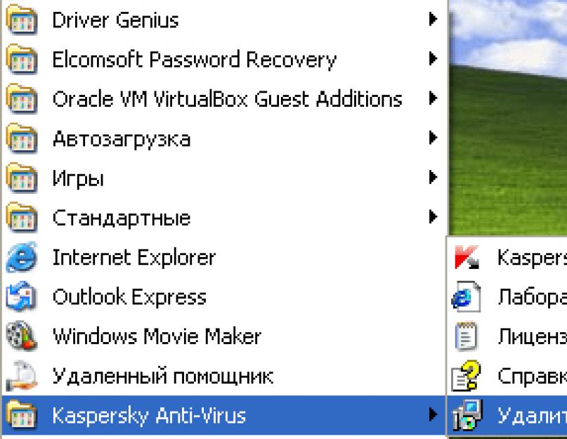 Как удалить антивирус касперского разными способами. Инструкция по удалению антивируса Kaspersky с ПК