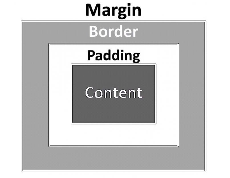 Поля и отступы CSS: отличия свойств margin и padding. Ключевые понятия и терминология