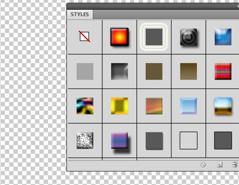 Использование стилей слоя в фотошоп. Стили слоя (Layer Style) в Photoshop
