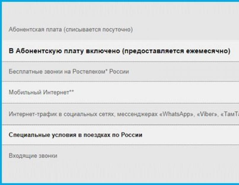 Описание тарифа «Супер Симка Free» от оператора Ростелеком. Супер симка от ростелеком