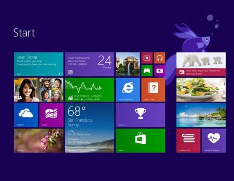 Как установить систему windows 8. Окончательная настройка и установка приложений