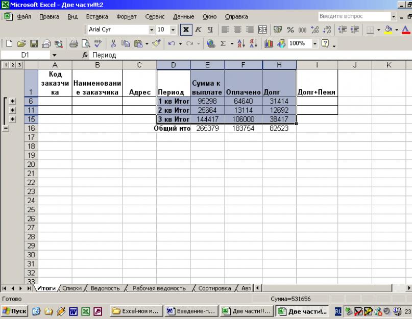 Диаграммы в программе Microsoft Excel. Excel