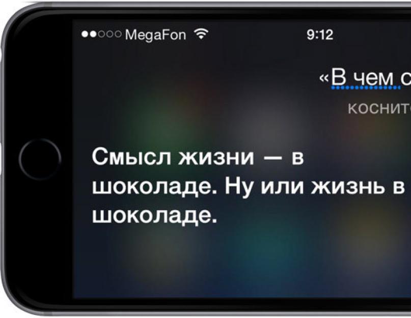 Прикольные фразы сири. Что спросить у Сири, чтобы посмеяться