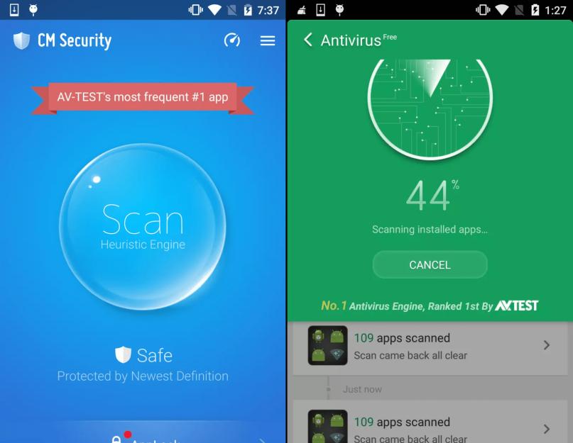 Какой лучше антивирус на планшет. Лучшие бесплатные антивирусы для планшетов на андроид