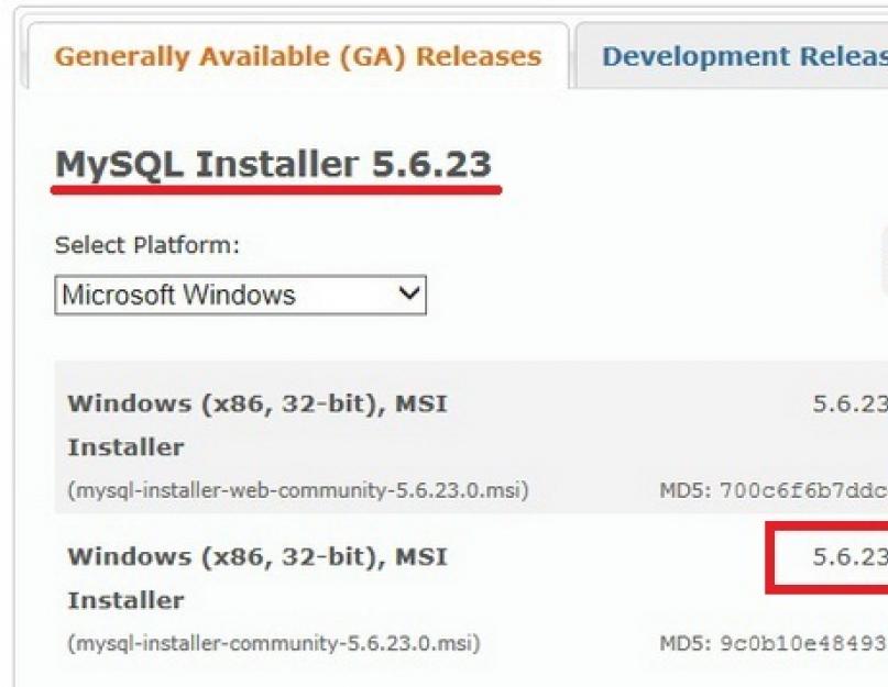 Установка и настройка MYSQL. Установка Mysql: пошаговая инструкция