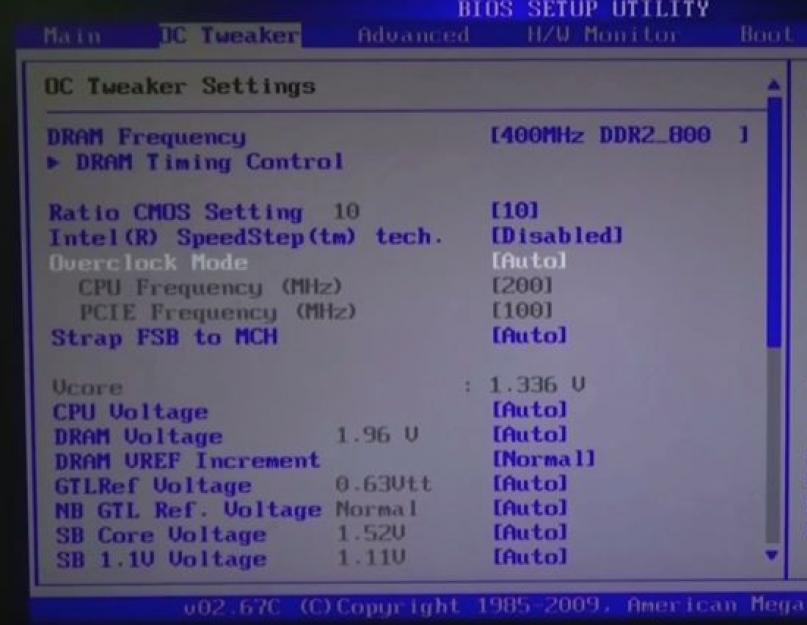 Restore defaults overclocking. Какую шину нужно поднимать при разгоне процессора.