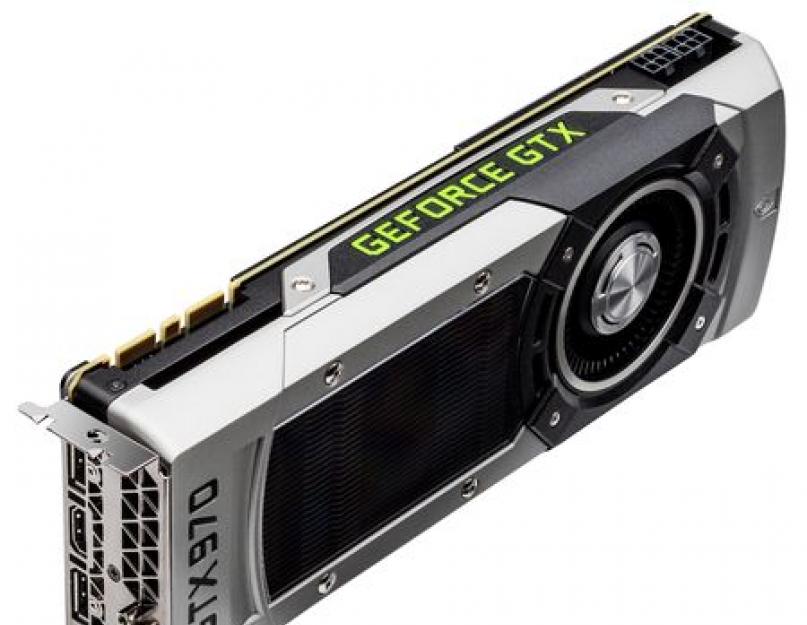 Сравнение карт geforce gtx 970. Видеокарты