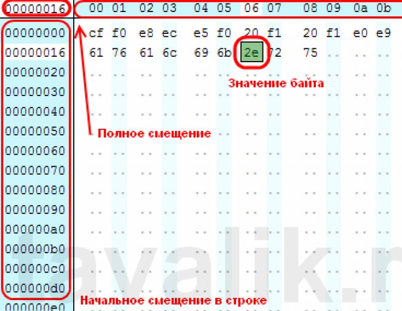  ﻿ Лучшие бесплатные шестнадцатеричные редакторы (hex). 