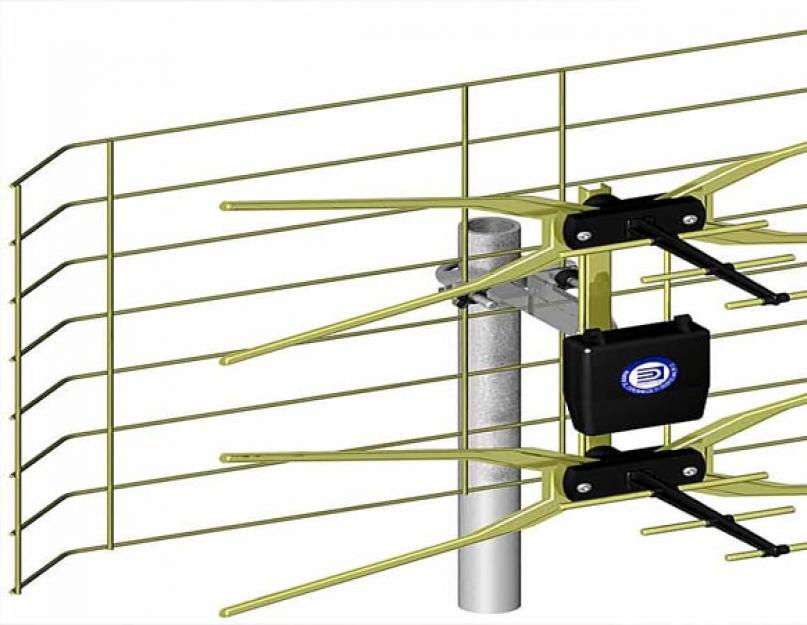 Комнатная дмв антенна волновой канал своими руками. Антенна для цифрового телевидения, что нужно знать выбирая антенну