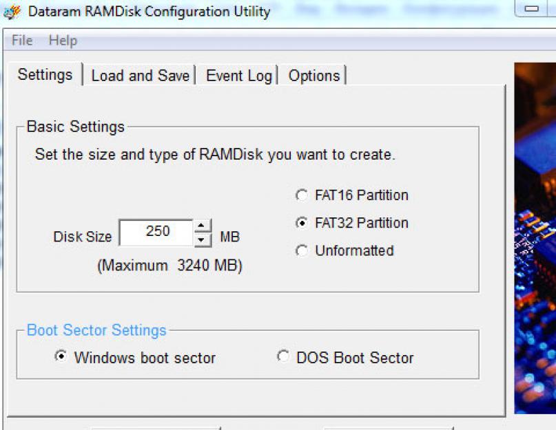 Применение RamDisk и настройка. Ускоряем Windows с помощью RAM-диска