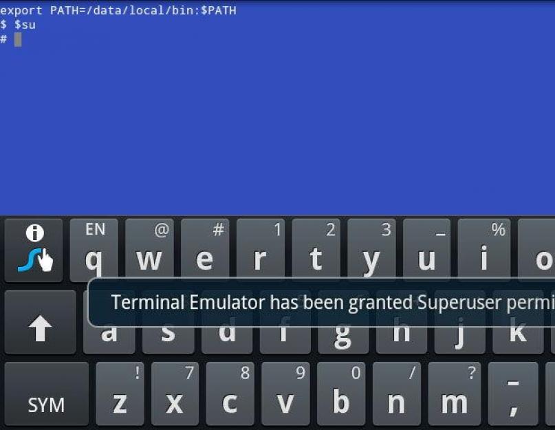 Как выключить андроид из терминала. Что такое Android Terminal Emulator? Команды BusyBox для работы с правами доступа к файлам и папкам