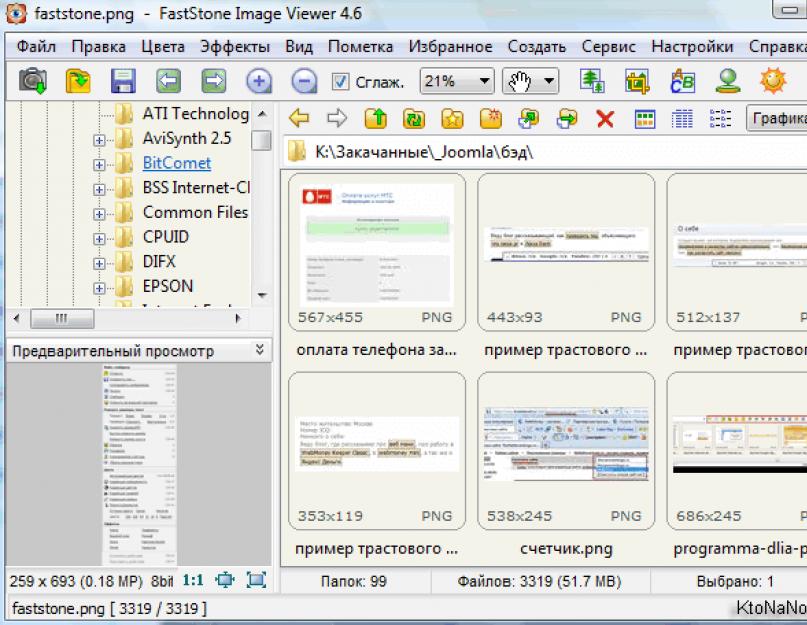 Накрошаев олег работа с faststone image viewer. FastStone Image Viewer — добрый обзор программы