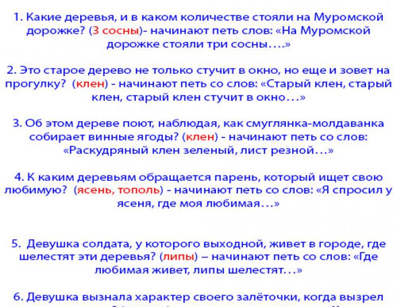 Угадай военную песню по описанию. Конкурс угадай песню по описанию для компании