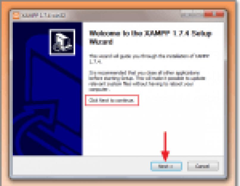 Как открыть php файл в xampp. Установка XAMPP, настройка поддоменов и виртуальных хостов