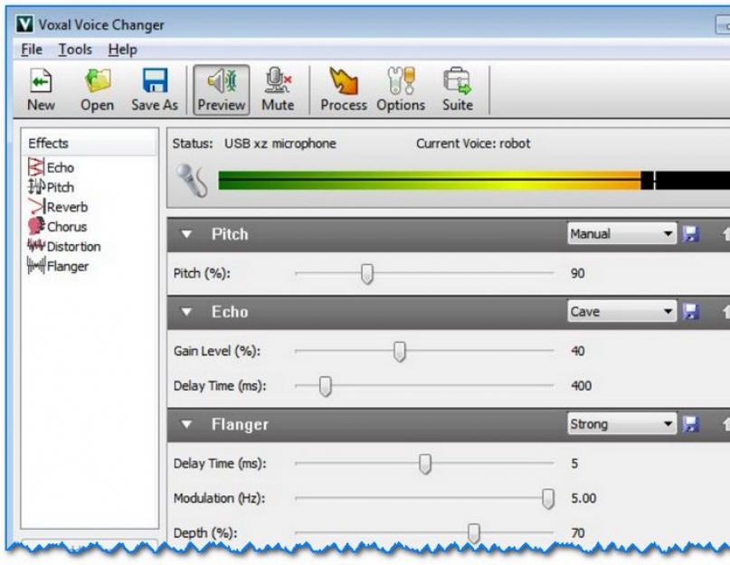 Программа изменяющая голос в микрофоне. Лучшие программы для изменения голоса