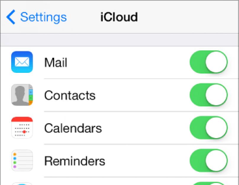 ICloud: что это и с чем его едят? Как подключить iCloud на iPhone, iPad, компьютерах Mac и Windows. Изменение настроек функций iCloud