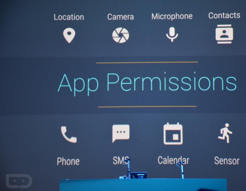 Скачать операционную систему андроид 6.0 на телефон. Гибкая настройка разрешений для приложений