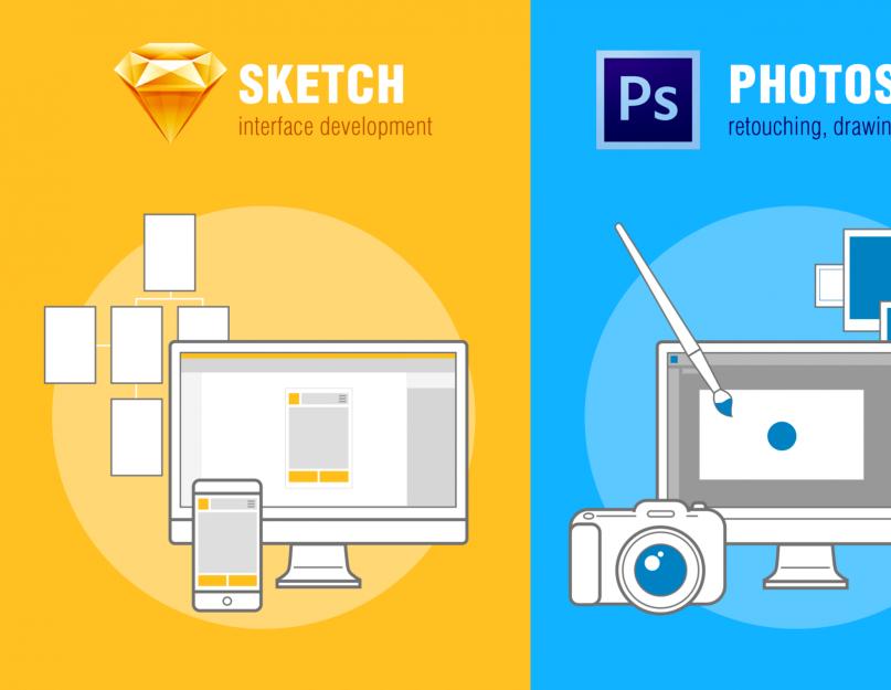 Плюсы и минусы программы Sketch. Почему UI-специалисты отказываются от Photoshop и переходят на Sketch