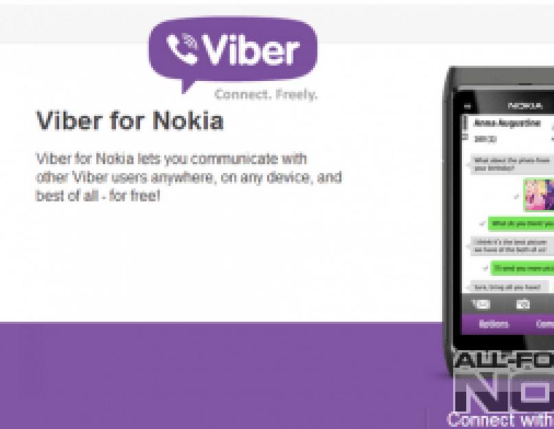 Viber для symbian на русском языке. Приложение Viber на Symbian