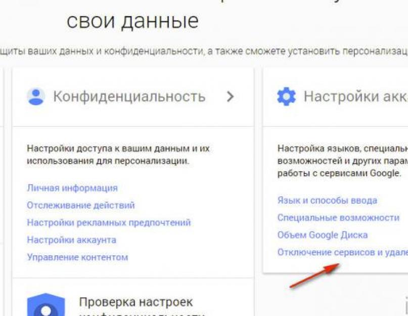 Как удалить почтовый ящик гугл навсегда. Как убрать второй аккаунт в gmail