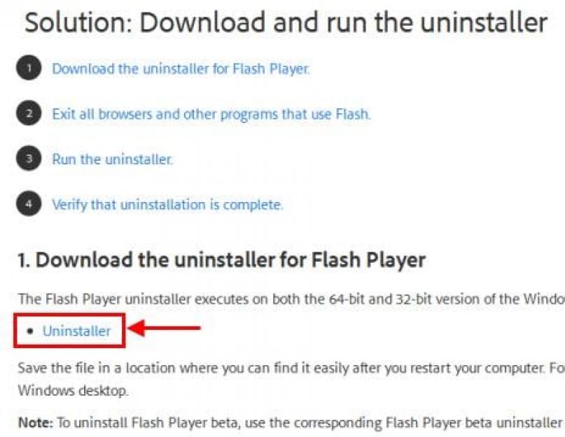 Как удалить флеш плеер из гугл хром. Как удалить Adobe Flash Player и Shockwave Player из Windows