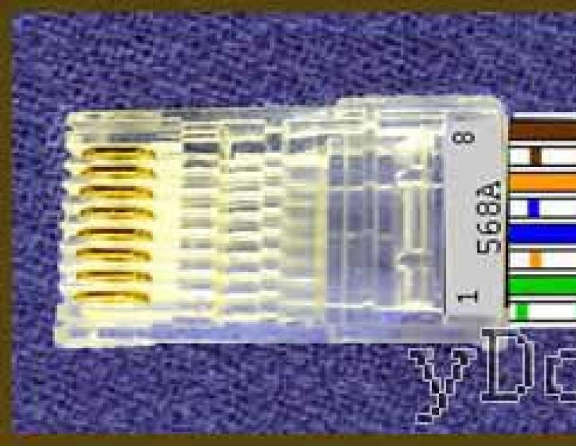 Обжимается витая пара. Витая пара: что это? Схемы и способы обжима витой пары